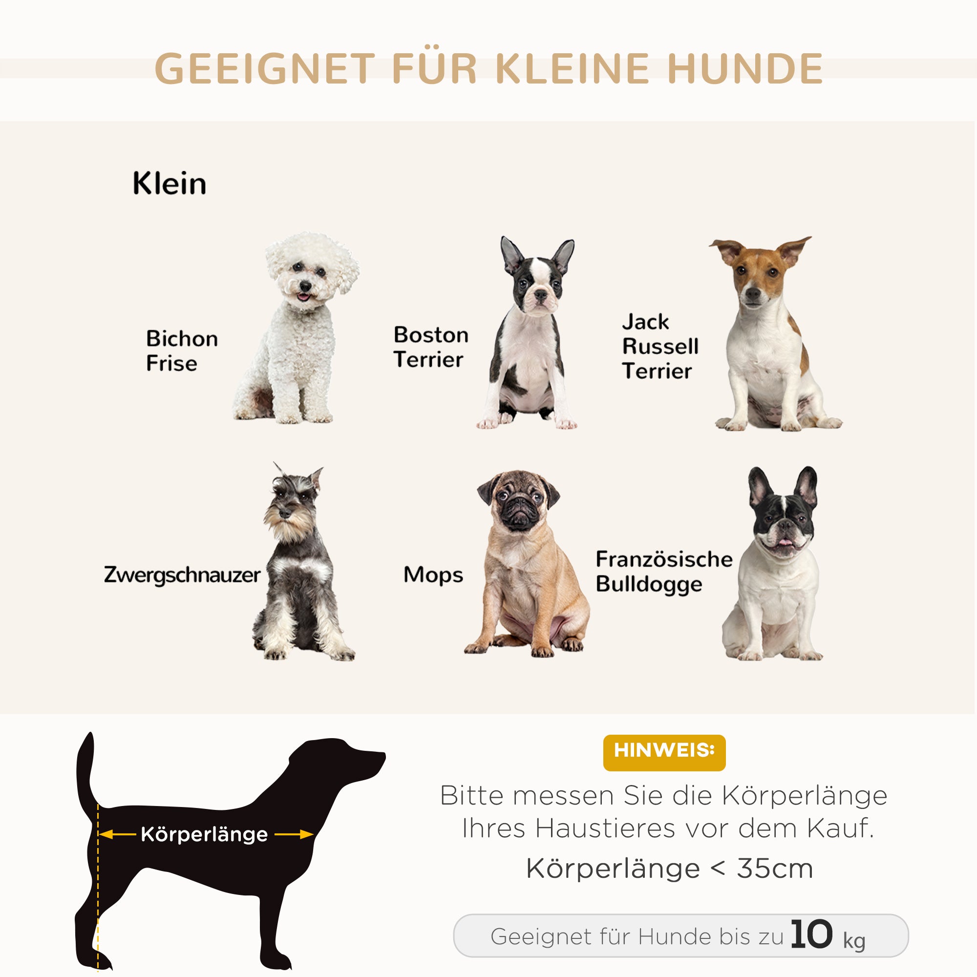 Pet Sofa with Mat, Dog Bed, Dog Mat, Dog Couch with Storage Space, Natural Wood+Plush, Light Gray, 76 x 45 x 43 cm