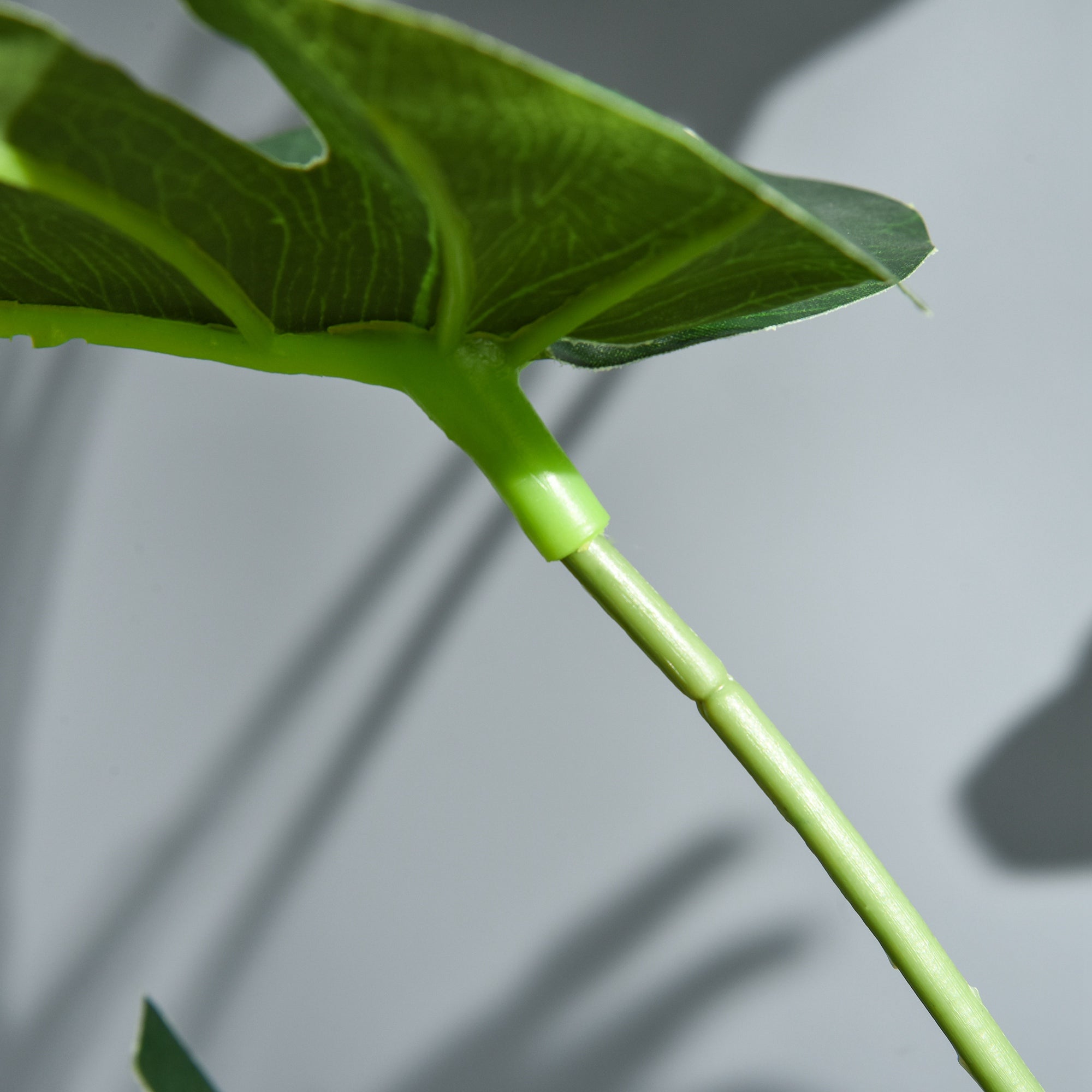 Artificial Plant 100 cm Artificial Monstera Artificial Tree with 21 Leaves and Pot for Home Office Living Room Green