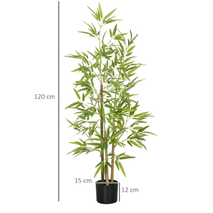 Artificial Bamboo Tree 120cm with Pot, Indoor Decoration, Very Realistic