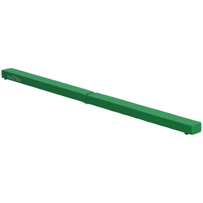 Balance Beam 210cm Foldable Gymnastics Balance Beam for Kids and Adults Beam Gymnastics, Training Equipment Balancing Beam for Home Fitness Training Gymnastics, Green