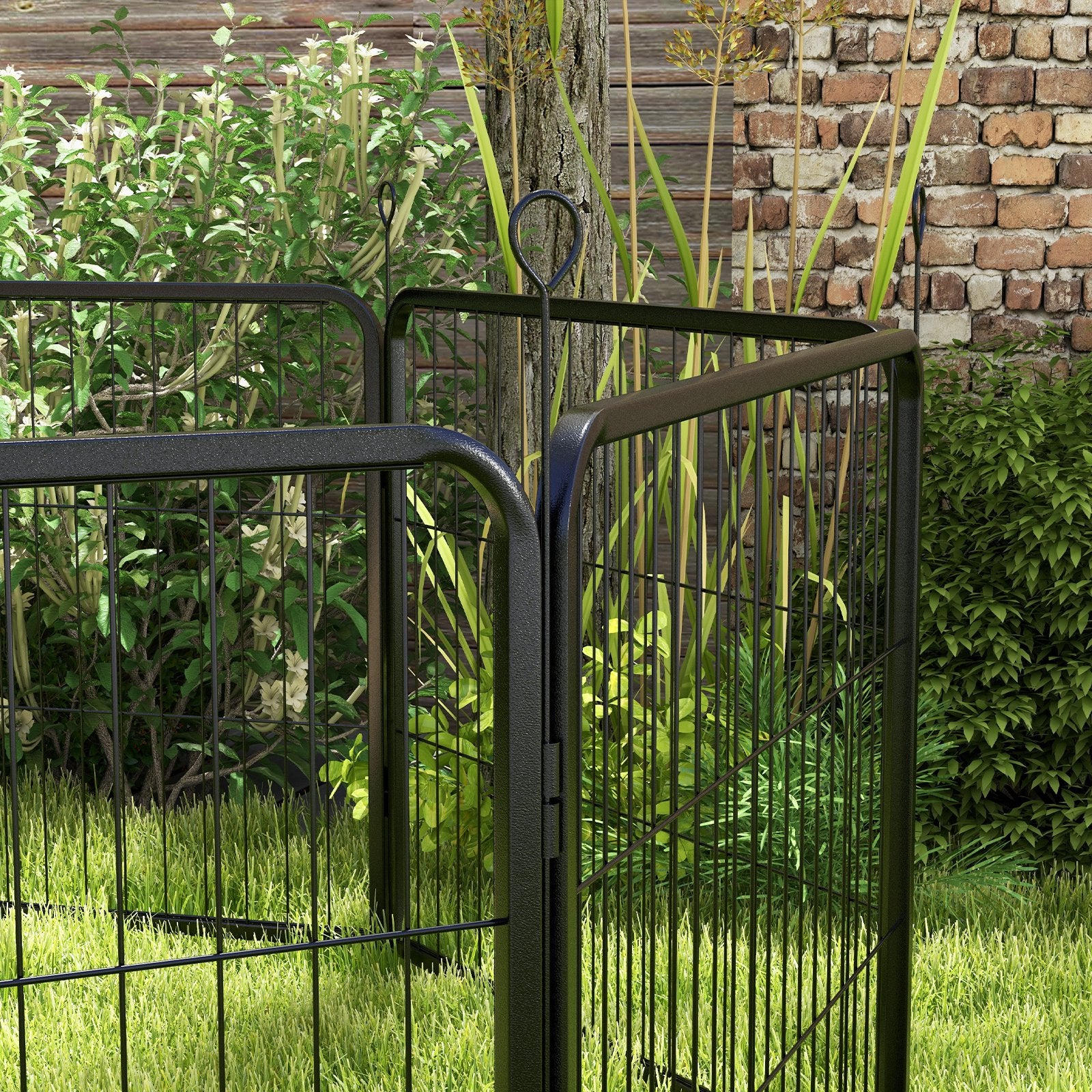 Puppy Playpen Pet Playpen Play Yard Play Fence Puppy Fence 80 x 60 cm