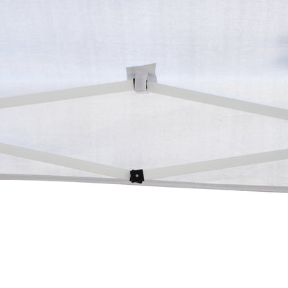 Pavilion approx. 3x3m, water-repellent Stable Winterproof Pop-up Folding Pavilion, UV Protection, Foldable Party Tent Garden Tent with Bag, Garden Pavilion for Camping Garden, White