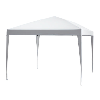 Pavilion approx. 3x3m, water-repellent Stable Winterproof Pop-up Folding Pavilion, UV Protection, Foldable Party Tent Garden Tent with Bag, Garden Pavilion for Camping Garden, White