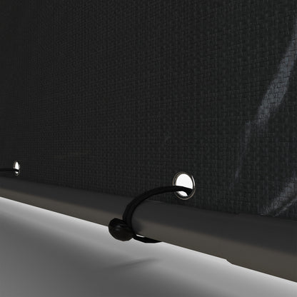 Garage Tent for 2 Bikes, Waterproof Car Tent with Door Anti-Dust Bike Cover, Equipment Tent, Polyethylene Equipment House Bike Garage for Outdoor Terrace, 160x218x172cm, Dark Grey