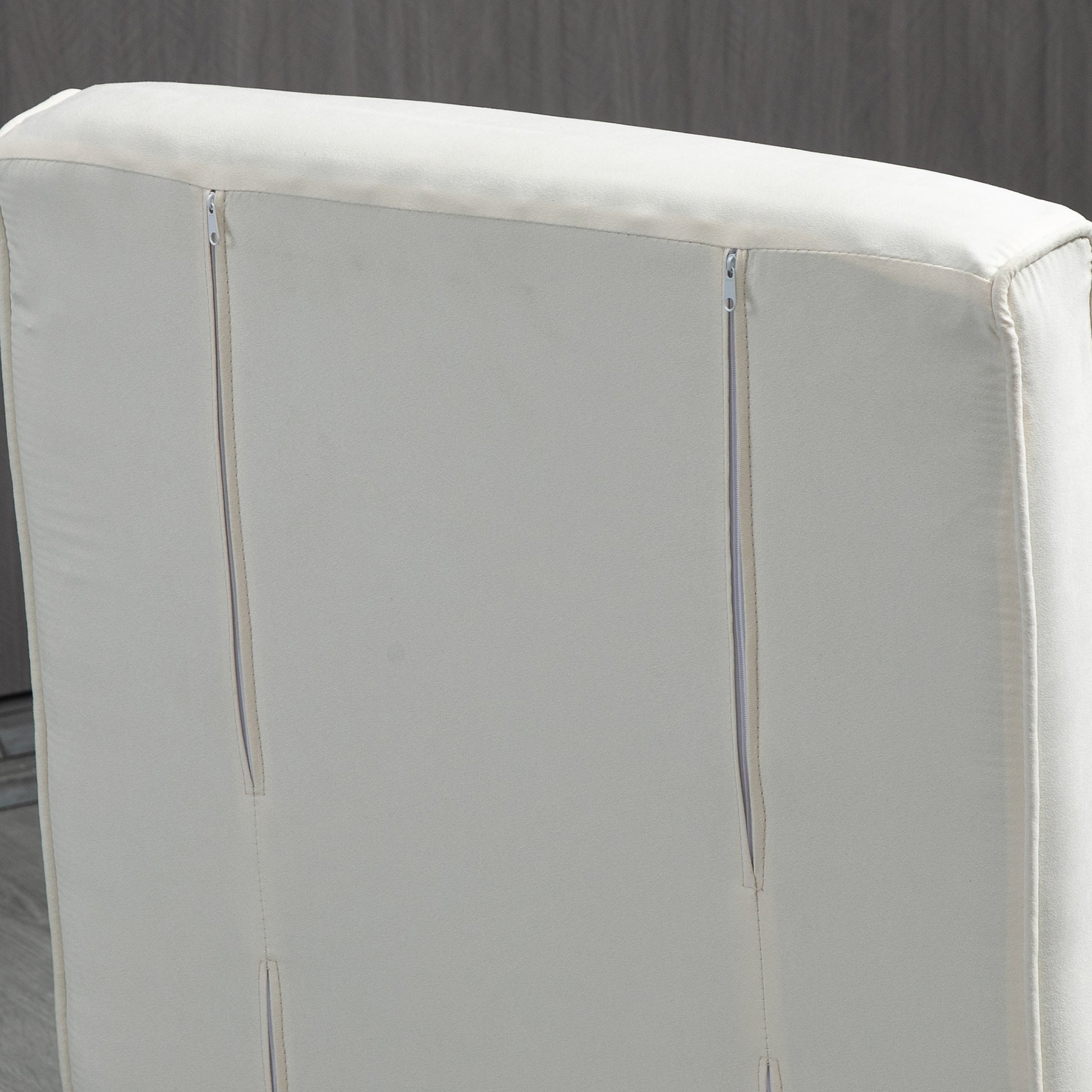 Sleep Sofa Bed with Adjustable Backrest, Throw Pillows, Sofa Bed, Velvet Look, Armrest, Guest Bed, Folding Chair for Living Room, Bedroom, Cream White