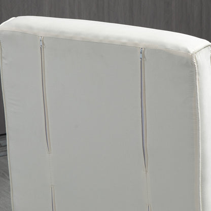 Sleep Sofa Bed with Adjustable Backrest, Throw Pillows, Sofa Bed, Velvet Look, Armrest, Guest Bed, Folding Chair for Living Room, Bedroom, Cream White