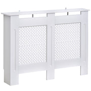 Radiator Cover Radiator Cabinet Wall Shelf for Radiator Modern Design MDF 111.5x19x82 cm