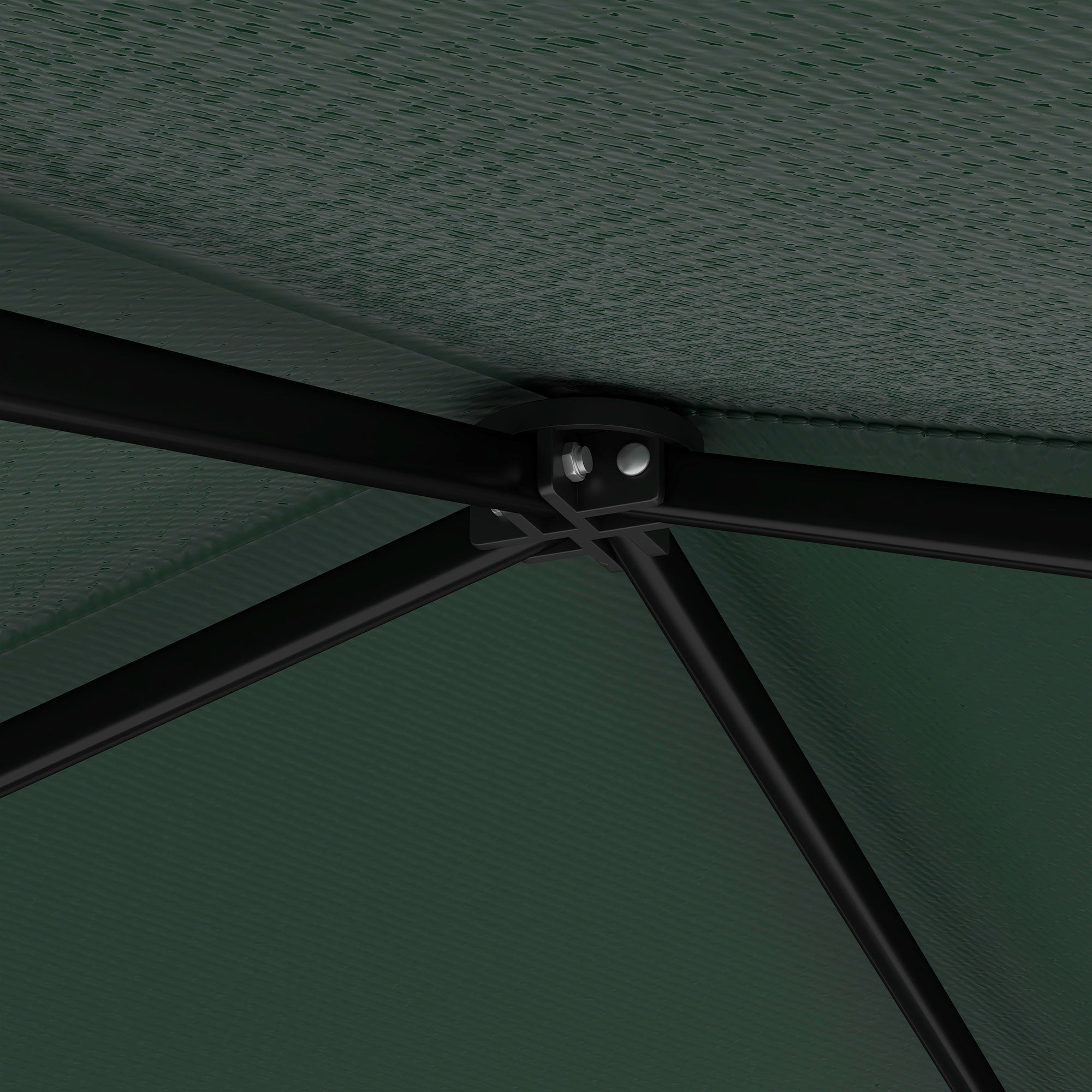 Folding Canopy 220x220x200 cm Foldable Gazebo with 1 Side Wall Waterproof Carry Bag UV50+ Protection for Garden Patio Green
