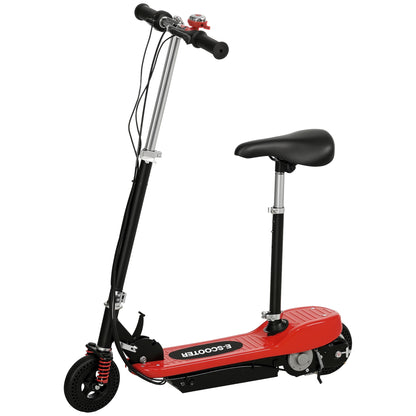 120 W Foldable Electric Scooter for Kids 7-14 Years Old, Max 15 Km/h, 2 Wheels Red