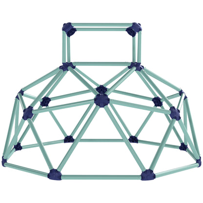 Climbing Dome Ø182.5 cm — UV-Resistant, Waterproof Outdoor Climbing Structure for Kids up to 90 kg, Ages 3–8, Plastic, Blue