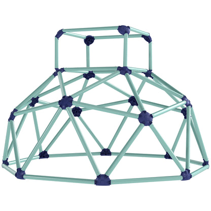 Climbing Dome Ø182.5 cm — UV-Resistant, Waterproof Outdoor Climbing Structure for Kids up to 90 kg, Ages 3–8, Plastic, Blue