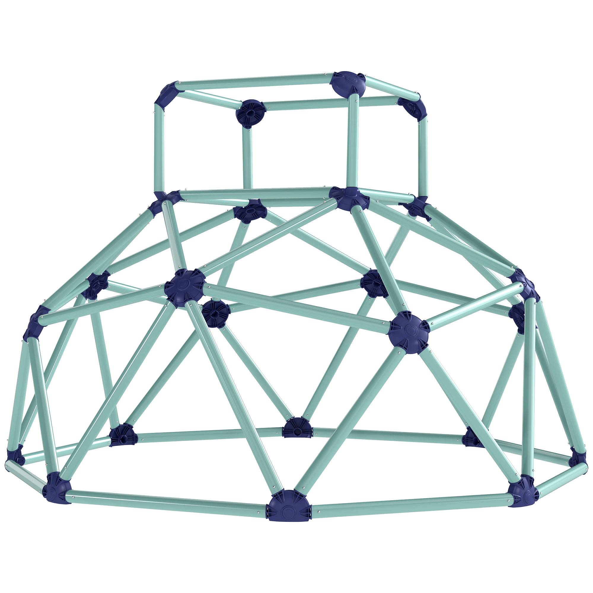 Climbing Dome Ø182.5 cm — UV-Resistant, Waterproof Outdoor Climbing Structure for Kids up to 90 kg, Ages 3–8, Plastic, Blue