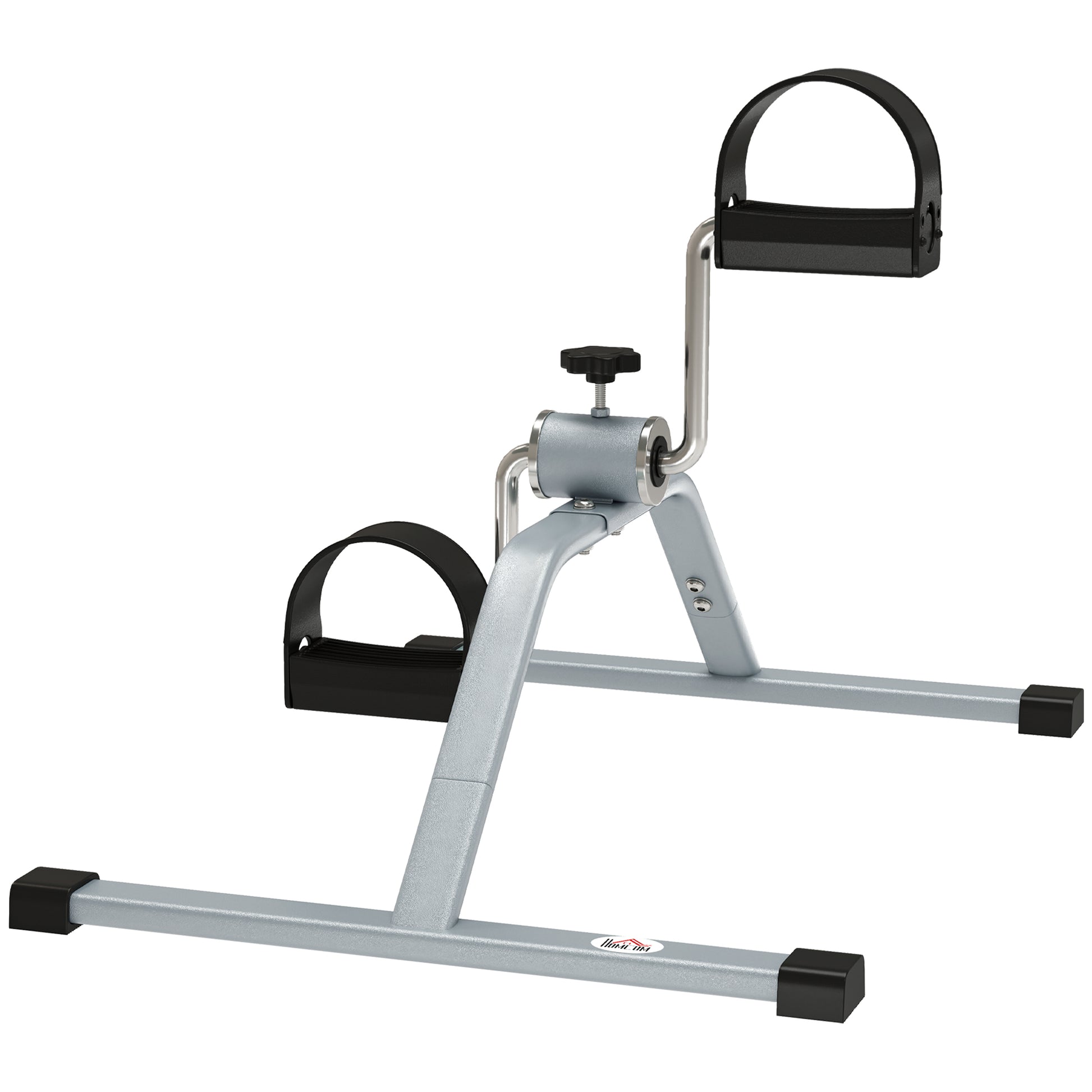 Mini Steel Static Exercise Bike 2-in-1 Arm and Leg Exercise Device Portable Design for Fitness Enthusiasts at Home or Office 40x53x29cm