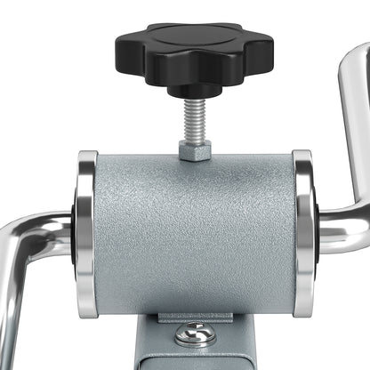 Mini Steel Static Exercise Bike 2-in-1 Arm and Leg Exercise Device Portable Design for Fitness Enthusiasts at Home or Office 40x53x29cm