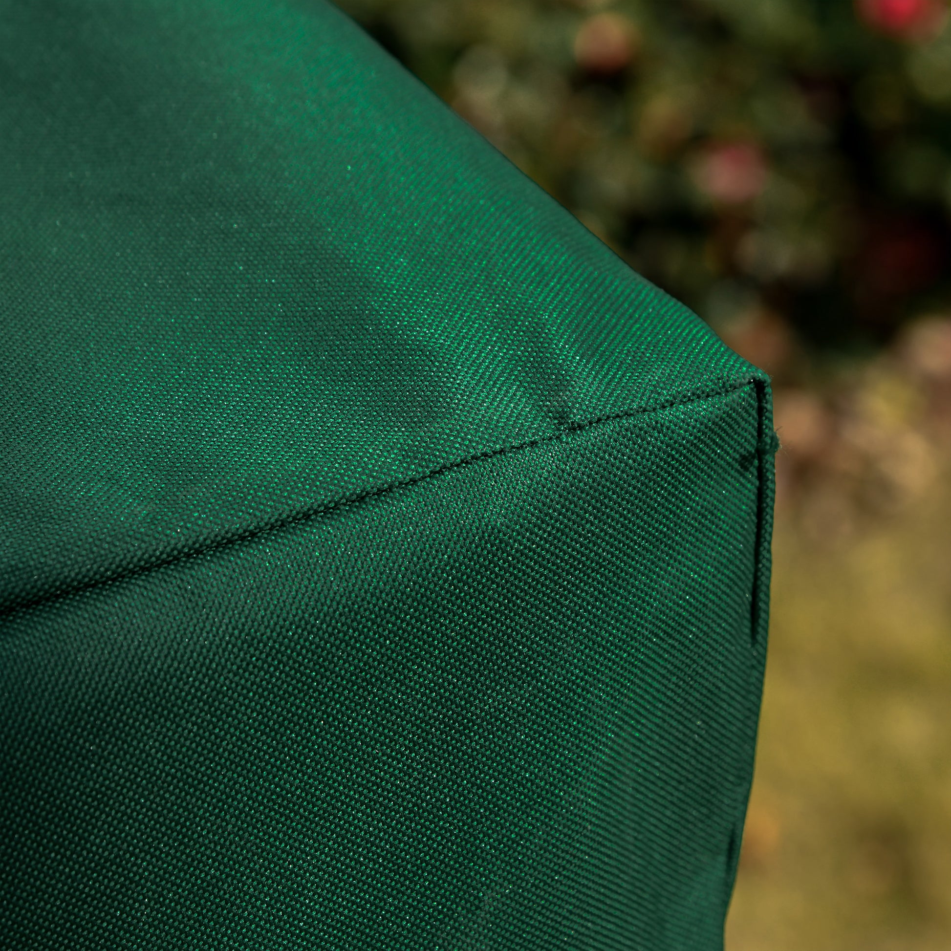 Garden Swing Cover Outdoor Garden Swing Cover with Adjustable Cords Waterproof Anti-UV 240x133x185 cm Green