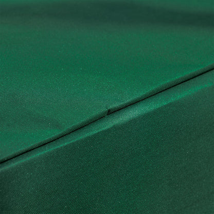 Garden Swing Cover Outdoor Garden Swing Cover with Adjustable Cords Waterproof Anti-UV 240x133x185 cm Green