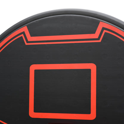 Portable Basketball Hoop Outdoor Basketball Basket with Adjustable Height 193.5-248.5cm and Fillable Base with Water or Sand, Steel and Nylon 74x127x193.5-248.5cm