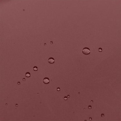 Retractable Manual Awning Adjustable Angle Aluminum Waterproof Polyester 3.5 x 2.5 m Red