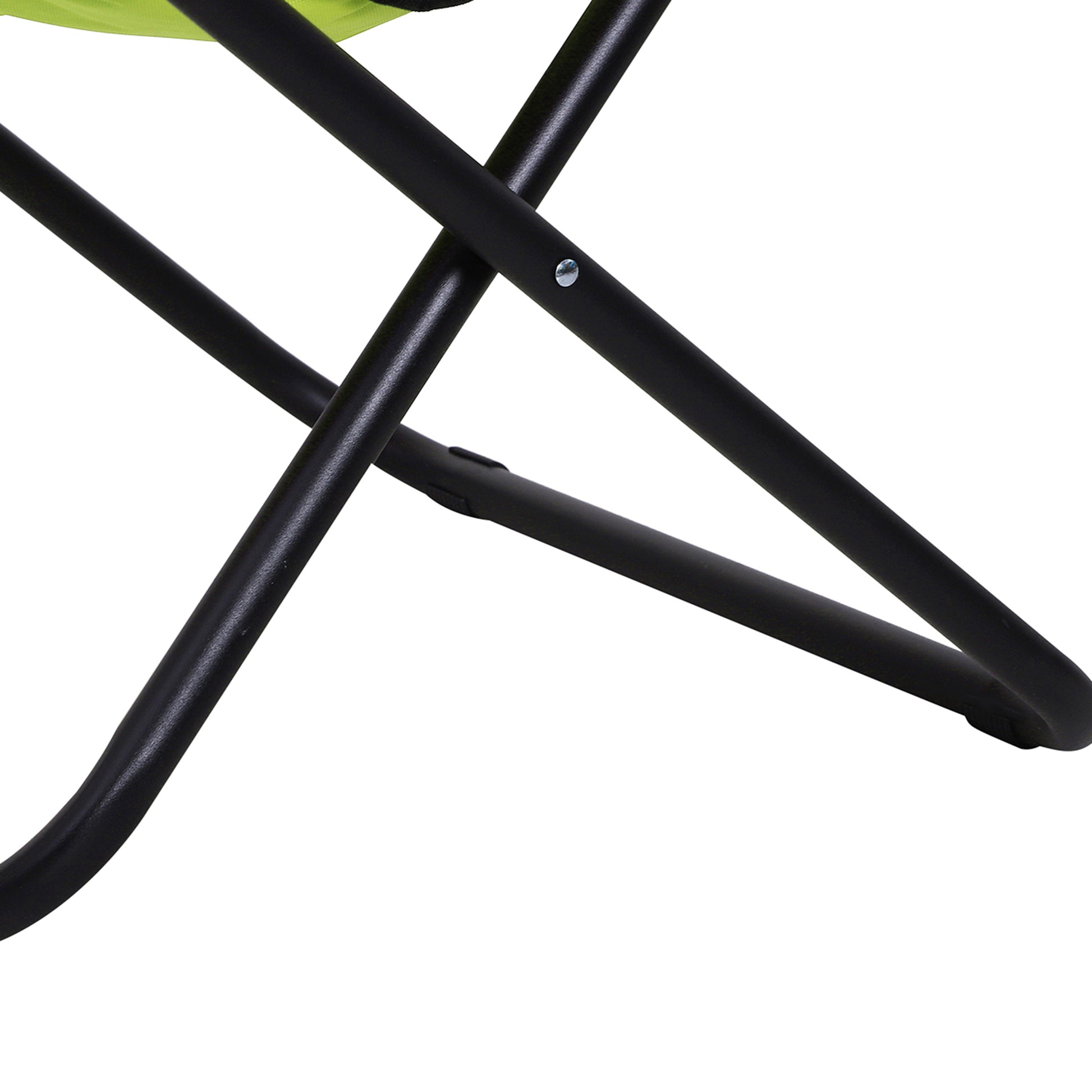 Folding Camping Chair Camp Chair with Backrest, Folding Chair up to 120kg, Padded Moon Chair Extra Wide, Foldable Outdoor Chair for Garden, Balcony, Camping, Yellow
