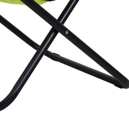 Folding Camping Chair Camp Chair with Backrest, Folding Chair up to 120kg, Padded Moon Chair Extra Wide, Foldable Outdoor Chair for Garden, Balcony, Camping, Yellow