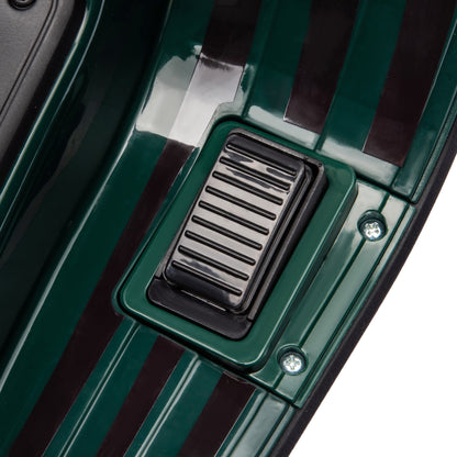 Kids' Electric Vespa Scooter 6V Electric Motorcycle for Kids 3-6 Years old dim. 107L x 47W x 73H cm MP3 Music USB Port FM Radio Headlight 2 Drive Wheels - Green