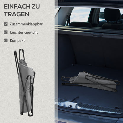 Folding Chair Foldable Camping Chair Padded Outdoor Folding Chair up to 120kg Load-Bearing Robust Fishing Chair Garden Chair for Garden Camping Beach