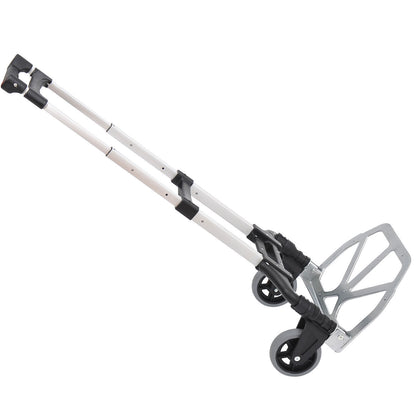 Aluminum Trolley Transport Collapsible Hand Trolley Stack Trolley Aluminum max. 70 kg capacity