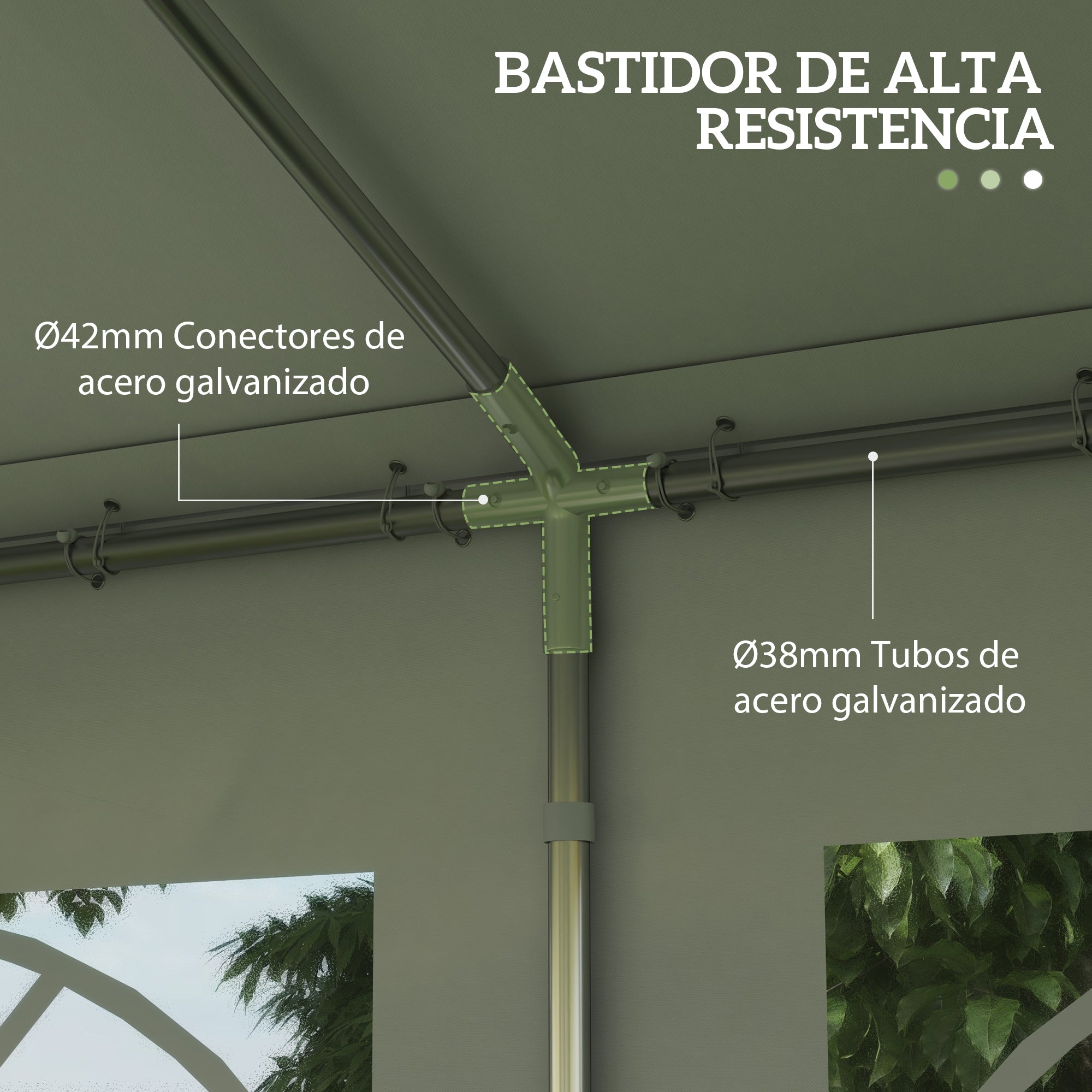 Party Gazebo Carport 6x4m Pergola Canopy Pavilion 4 Side Panels Windows Anti-UV for Events Weddings Steel PE White