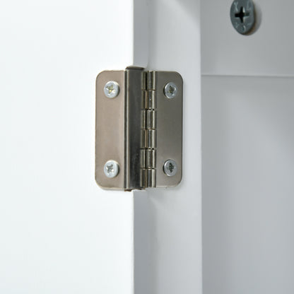 Bedroom Dresser with 2 Drawers and 3 Patterned Front Compartment with Vintage Handles Dresser for Living Room Office 68x34x80 cm Multicolor