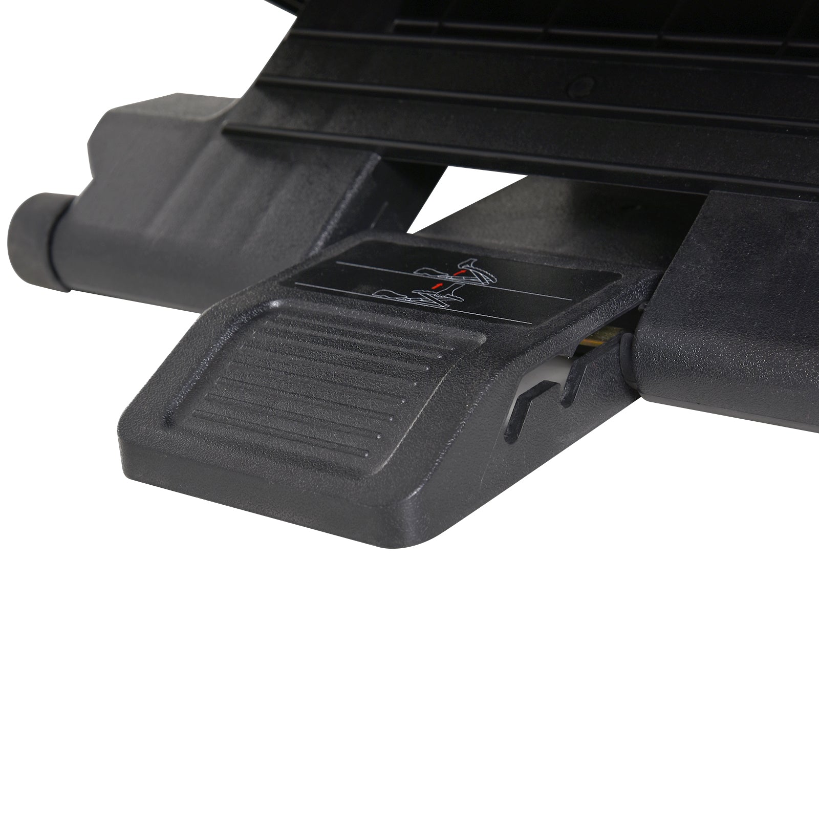 Desk Footrest Ergonomic 3 Level Adjustable Footrest Non-Slip Footstool with Massage Function Footstool for Home Office, Home, Office