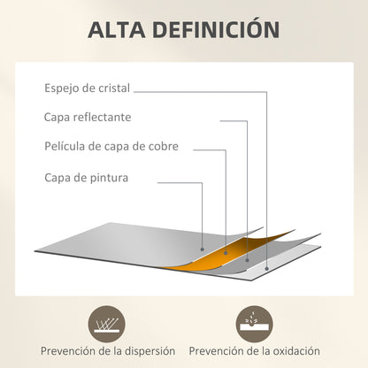 Decorative Wall Mirror 2 Pieces 30x120 cm Window Mirror with Arched Design and Metal Frame Mirror for Living Room Bedroom Entrance Gold