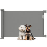 Retractable Stair Gate 0-136cm 87cm High Door Safety Gate Stair Barrier Retractable Gate Safety Gate for Pets Door Gate Protection Gate Suitable for Stairs Doors Indoor & Outdoor