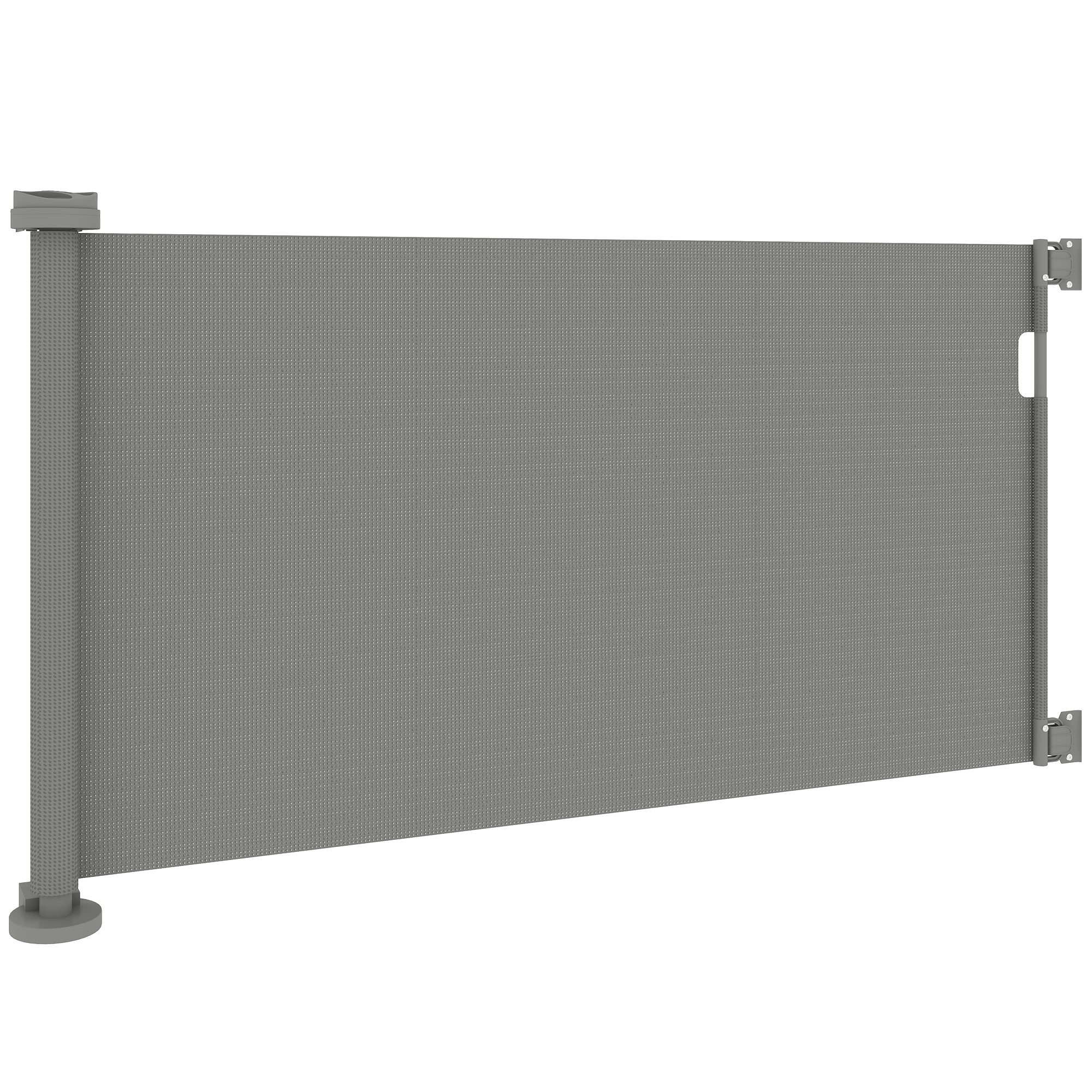 Retractable Stair Gate 0-136cm 87cm High Door Safety Gate Stair Barrier Retractable Gate Safety Gate for Pets Door Gate Protection Gate Suitable for Stairs Doors Indoor & Outdoor
