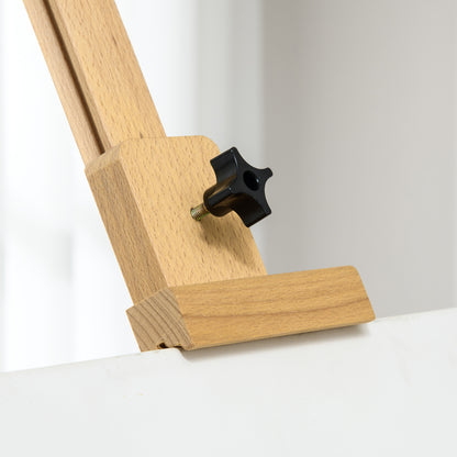 Easel Stand Easel Folding Studio Easel Height Adjustable Canvas Stand with Holder for Canvases, Art Painting, Wood, up to 120 cm Height