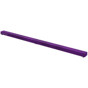 SPORTNOW Folding Gymnastics Beam 210 cm in Velvet, Balance Beam with Non-Slip Base, Gymnastics Training Equipment for Kids and Adults, Violet