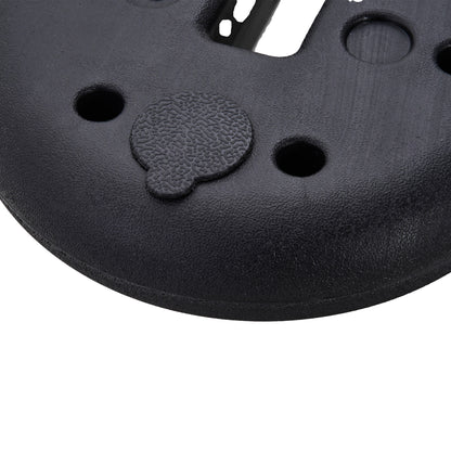 Pavilion Base 4 pcs Weight Party Tent Pavilion Weight Fillable up to 5 kg Weights for Pavilion Anchor for Pavilions Ø25 x 6 cm Black