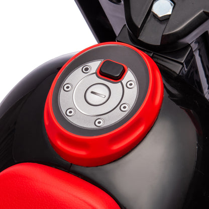 Child Rider with Bubbles and Music, Baby Rider Motorcycle 2 Years, Wide Wheels, Easy Transport, Scooter Balance Bike for Children 2-5 Years, Black