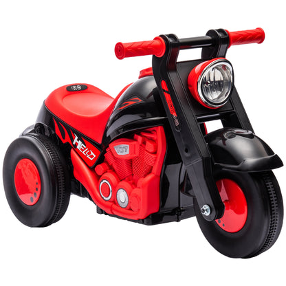 Child Rider with Bubbles and Music, Baby Rider Motorcycle 2 Years, Wide Wheels, Easy Transport, Scooter Balance Bike for Children 2-5 Years, Black
