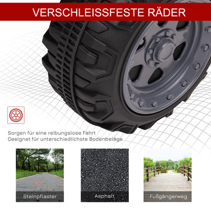 Kids Quad Electric 6V Children's Quad with Forward Function, Music, Electric Quad for Kids 1.5-3 Years Red