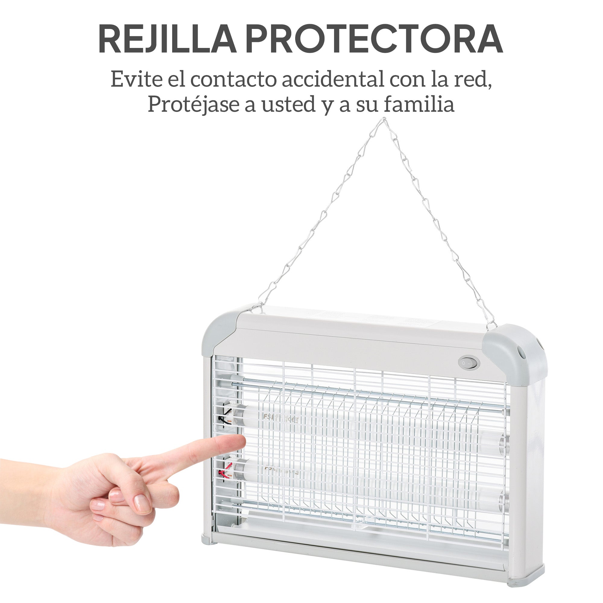 Anti-Mosquito Lamp Electric Fly Killer Insect Zapper 20W 60m² Area Safe and Effective with UV Light for Outdoor and Indoor Use