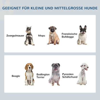 Elevated Dog Bowl Feeder with 2 Bowls Water Bowl 2 x 2000ml Stainless Steel Bowls Food Bowl Feeding Station Dog Bowls for Medium Dogs Cats Gray