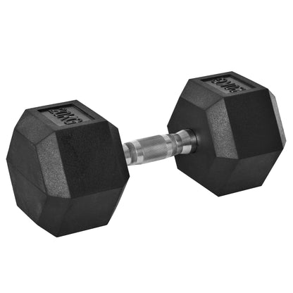 Dumbbells with Knurled Grip, Cast Iron Dumbbell, 1 x 44 lbs, Dumbbells for Men and Women, Dumbbell for Home, Gym, Strength Training