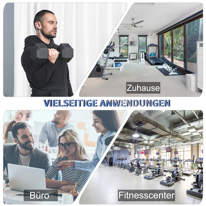 Dumbbells with Knurled Grip, Cast Iron Dumbbell, 1 x 44 lbs, Dumbbells for Men and Women, Dumbbell for Home, Gym, Strength Training