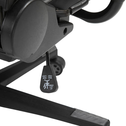 Ergonomic Office Chair, Gaming Chair, Swivel Chair, Faux Leather, Foam, Black, 67.5 x 74 x 126-136 cm