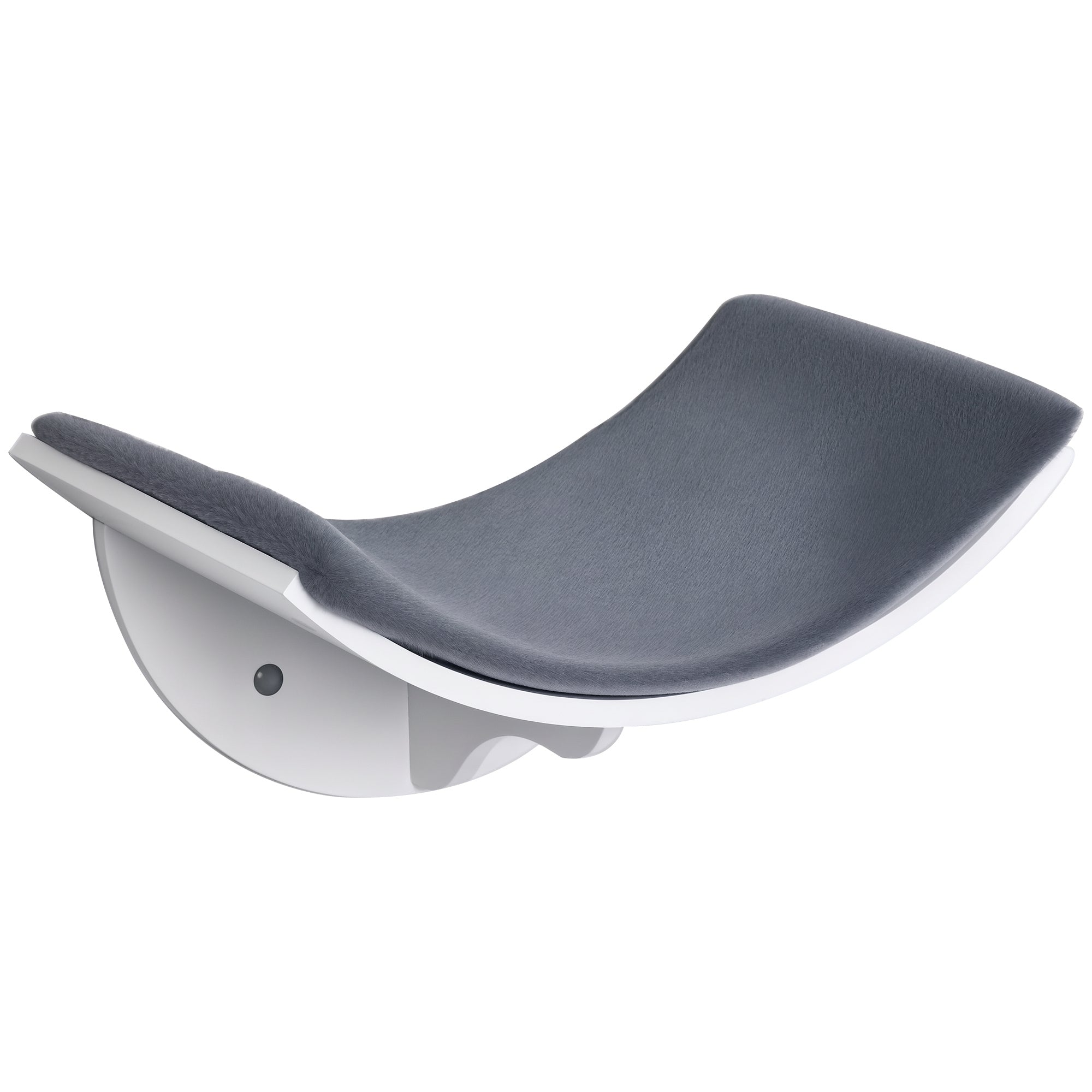 Cat Shelf Cat Wall Shelf Cat Bed Cat Shelf Wall Mount Plush Cover Gray 41 x 28 x 21 cm