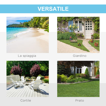 Beach Tent with Retractable Windows and Zipper Door, Instant Polyester and Fiberglass Tent, 220x173x120 cm, Light Blue and Yellow