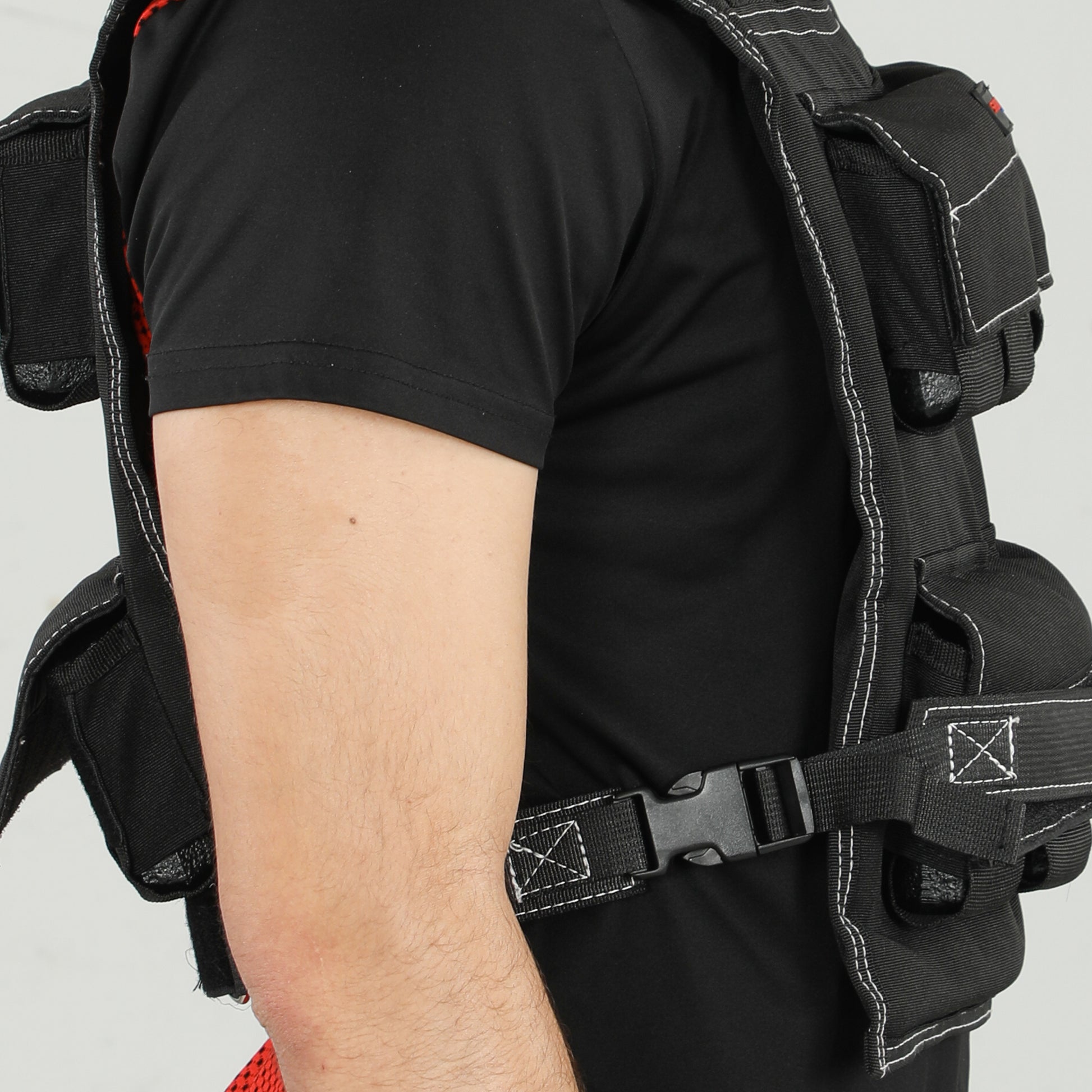 SPORTNOW Weighted Vest 20 KG Adjustable Training Vest with Removable Weights Reflective Stripes Running Vest for Women Men Muscle Building Strength Training, Running, Fitness, Cross Training