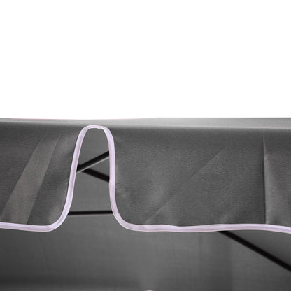 Sunshade Beach Parasol Garden Parasol Umbrella Balcony Parasol Sun Protection Adjustable Gray