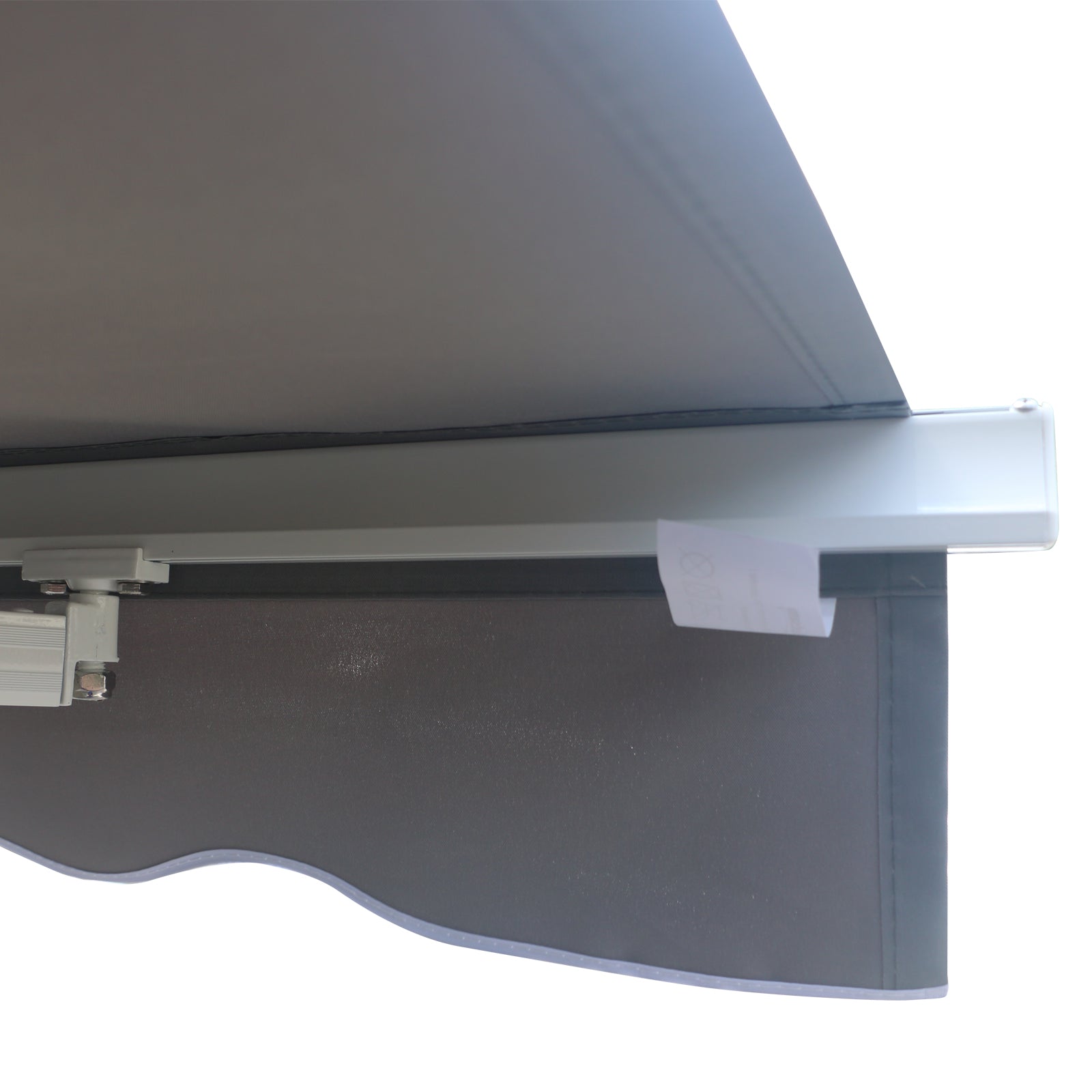 Retractable Awning | Sun and Rain Protection | Balcony | Gray | 295 x 250cm