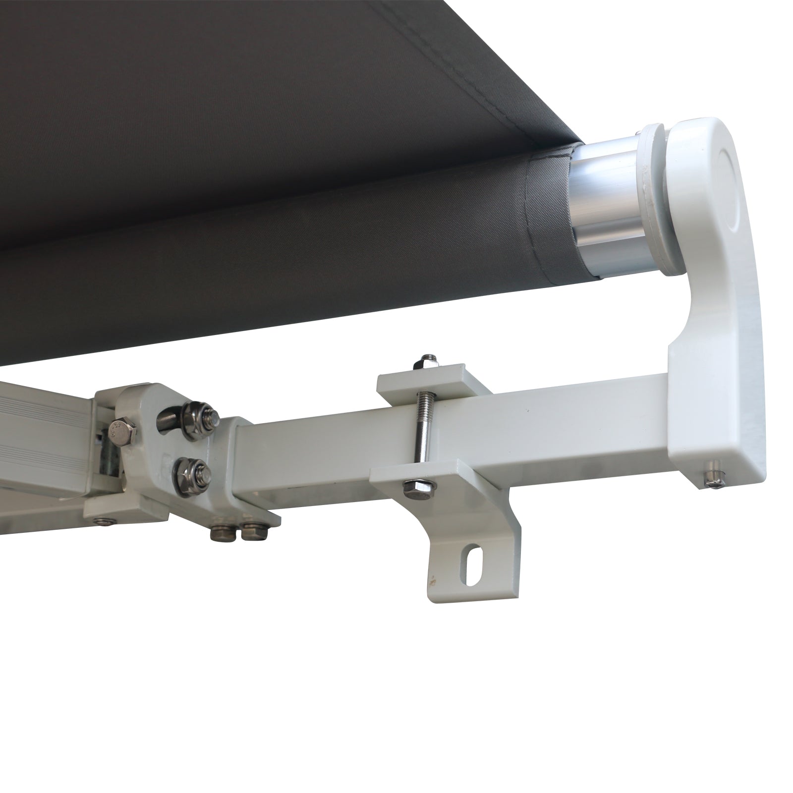 Retractable Awning | Sun and Rain Protection | Balcony | Gray | 295 x 250cm